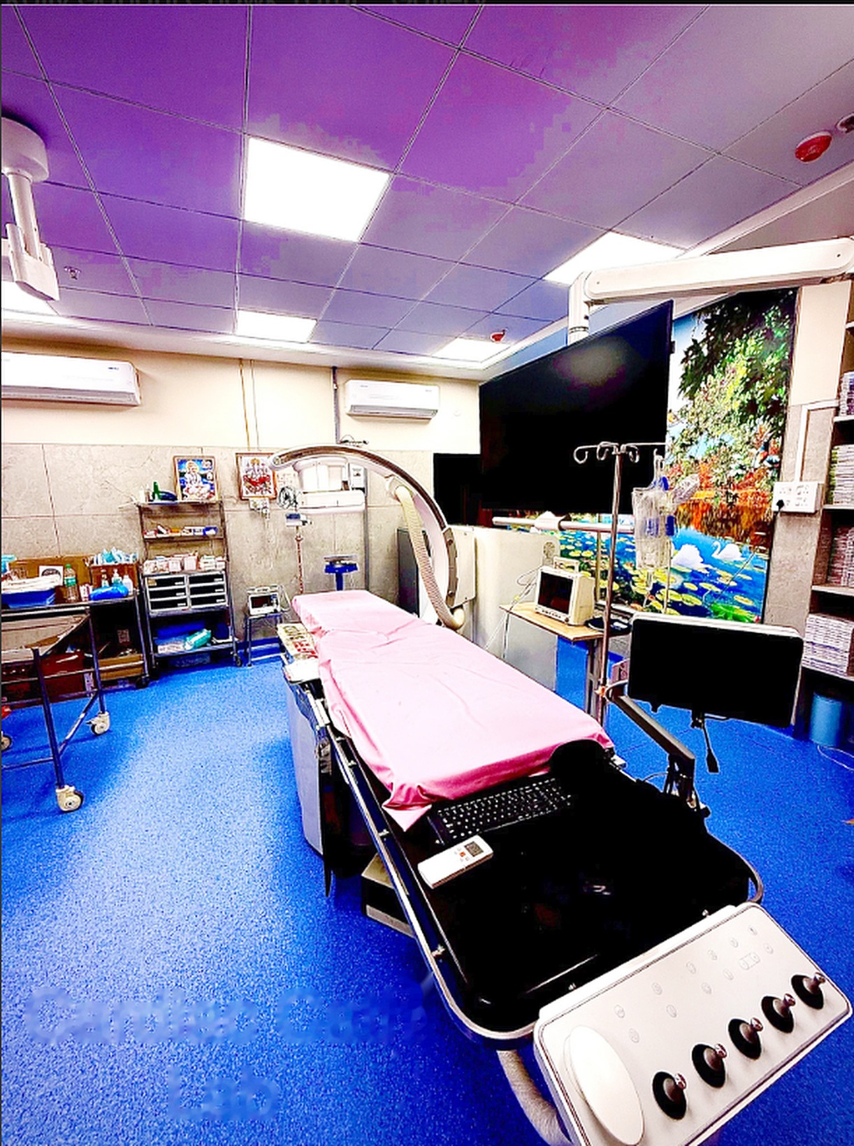 Cardiac catheterization laboratory
