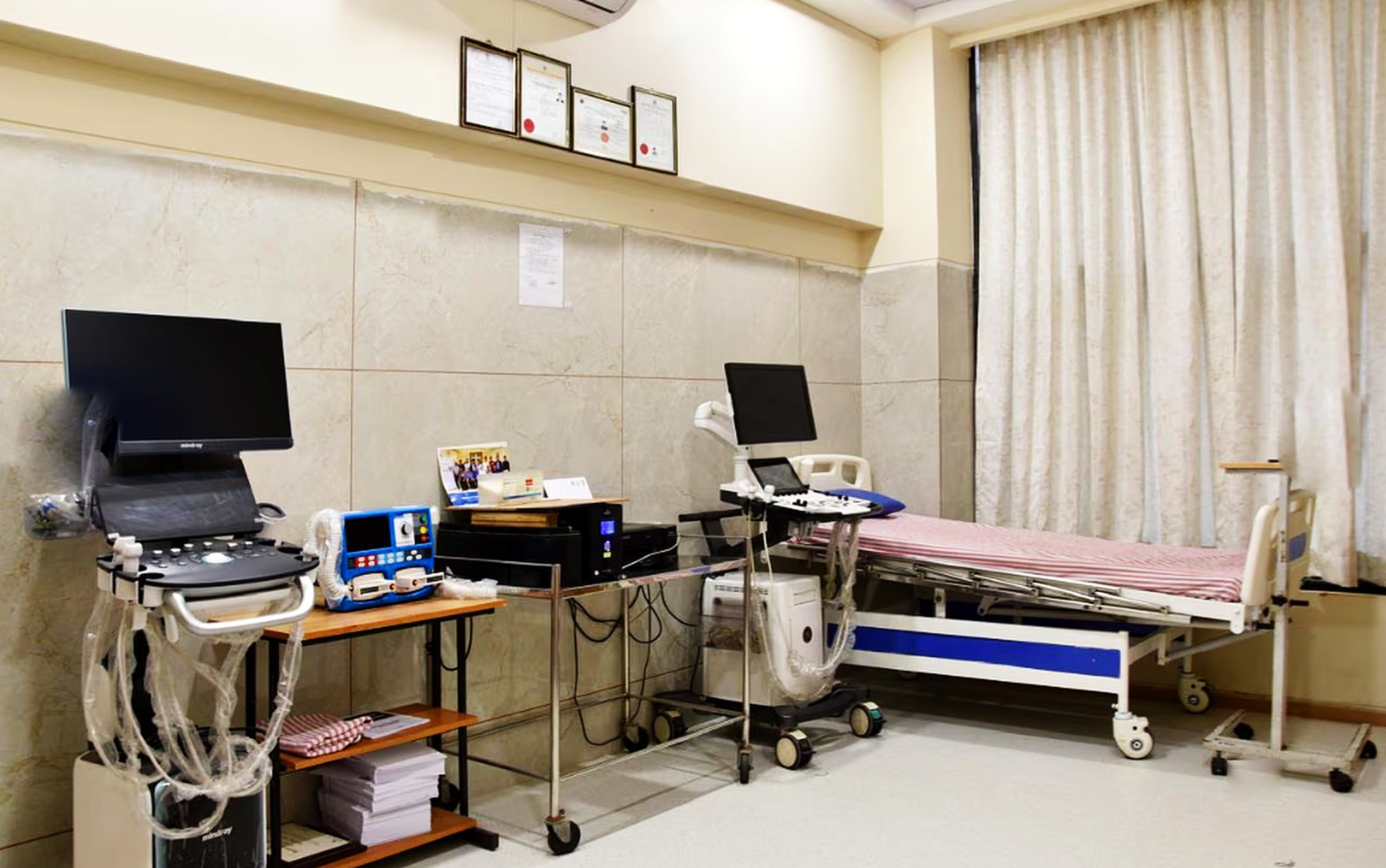 Private consultation room at Swastik Hospital